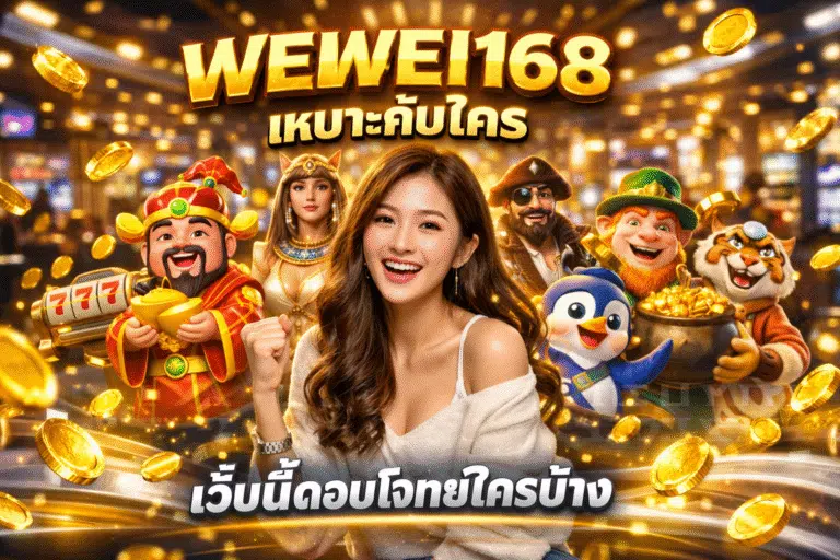 WEIWEI168 เหมาะกับใคร เว็บนี้ตอบโจทย์ใครบ้าง