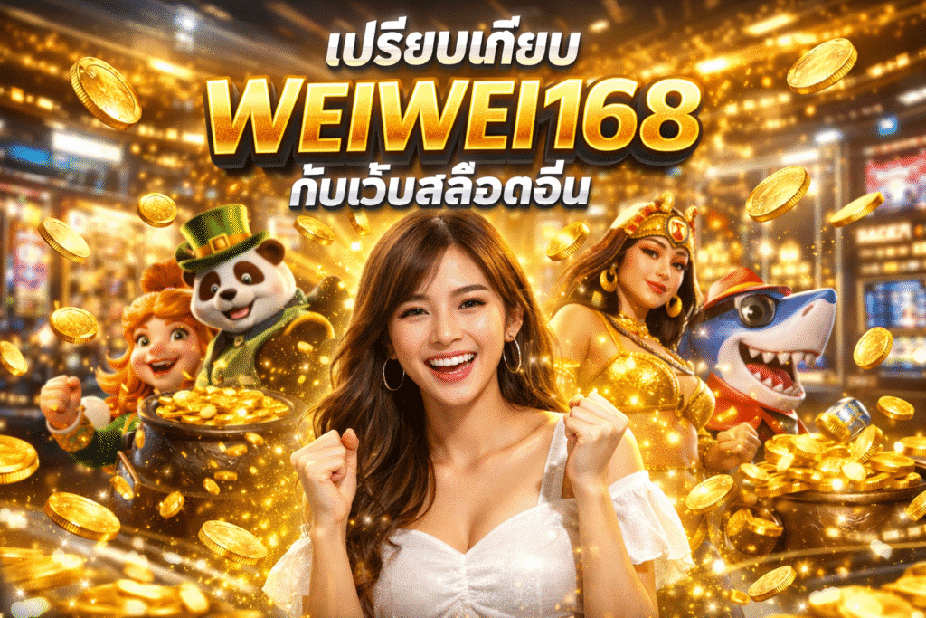 เปรียบเทียบ WEIWEI168 กับเว็บสล็อตอื่น