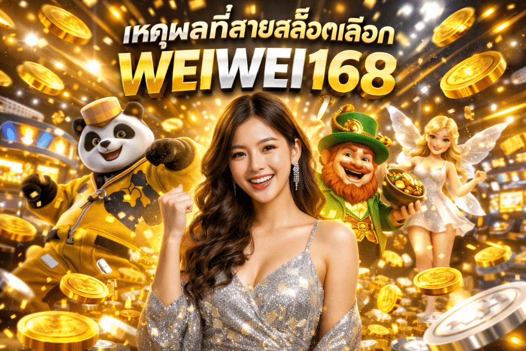เหตุผลที่สายสล็อตเลือก WEIWEI168