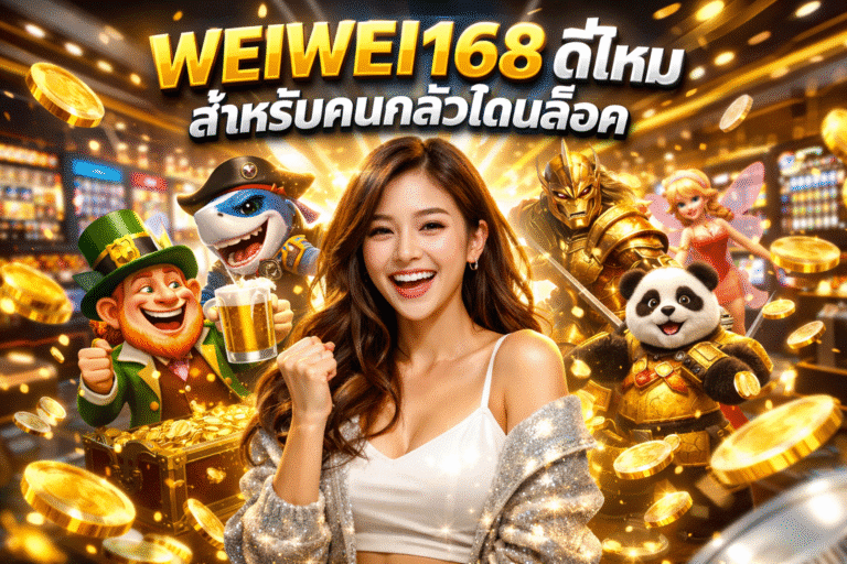 WEIWEI168 ดีไหม สำหรับคนกลัวโดนล็อค