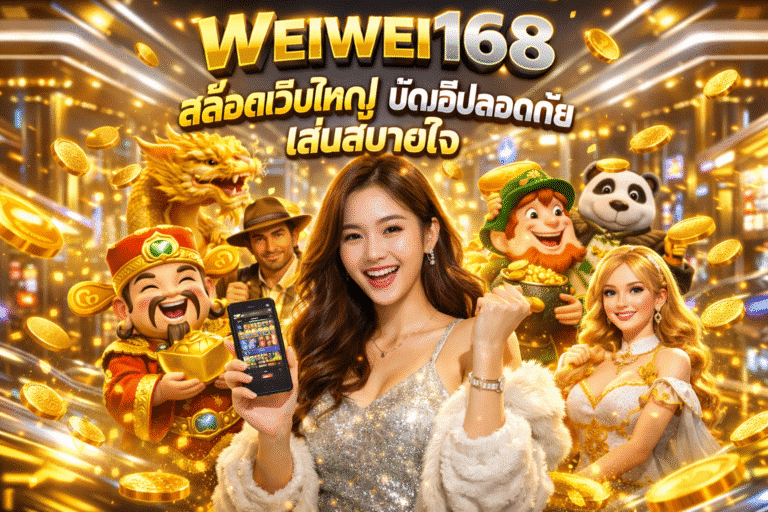 WEIWEI168 สล็อตเว็บใหญ่ บัญชีปลอดภัย เล่นสบายใจ