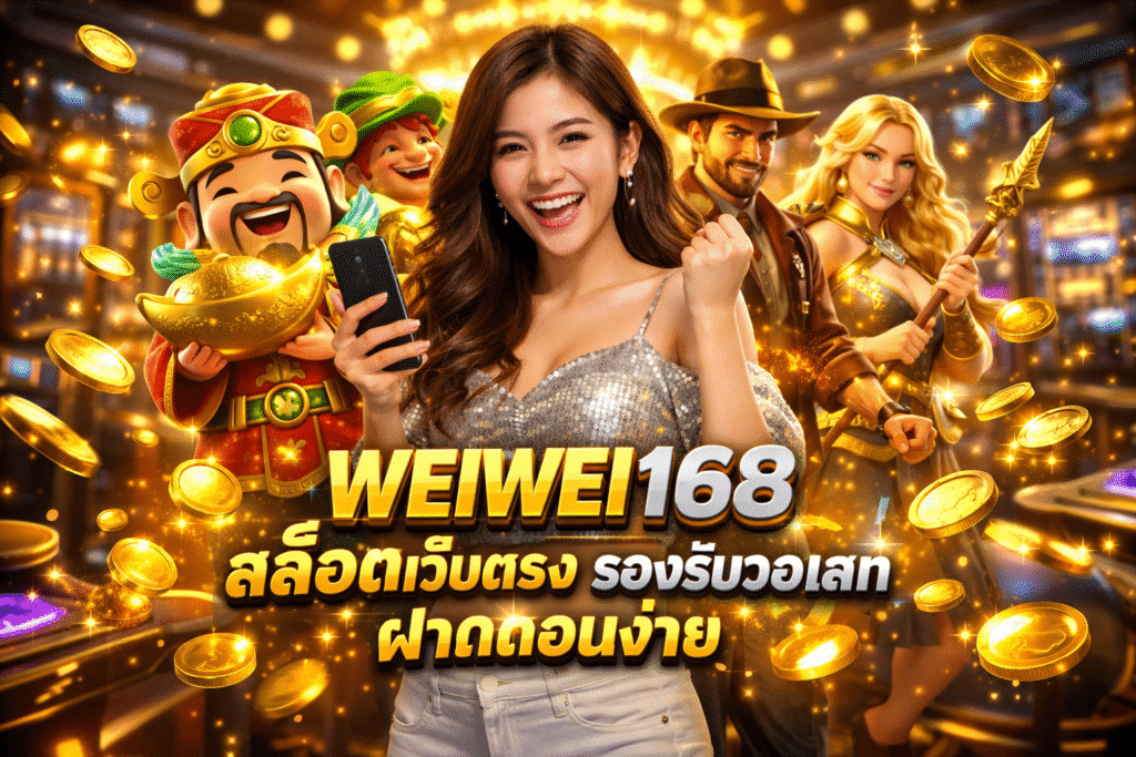 WEIWEI168 สล็อตเว็บตรง รองรับวอเลท ฝากถอนง่าย