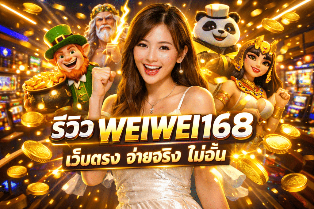 รีวิว WEIWEI168 เว็บตรง จ่ายจริง ไม่อั้น